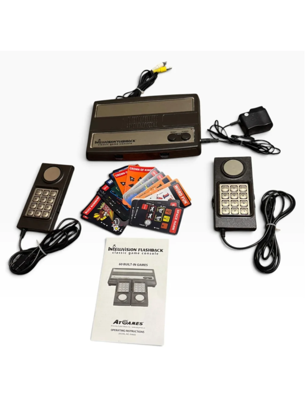 Intellivision Flashback Classic Video Game Console Bundle 60 games Rare